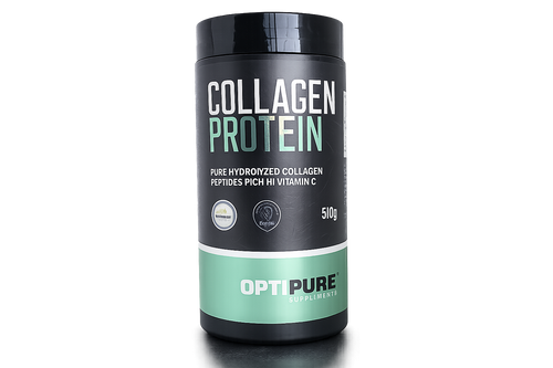 Collagen Protein 510g - Pure Hydrolized Collagen Peptides with Vitamin C