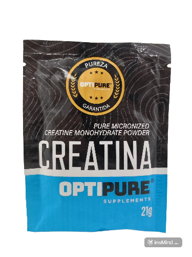 Kit com 10 Sachês Creatina Monohidratada Micronizada 200mesh Optipure 21g